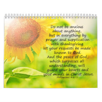 Bible verse calender calendar