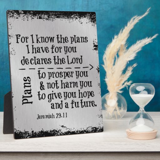 Bible Verse Plaque