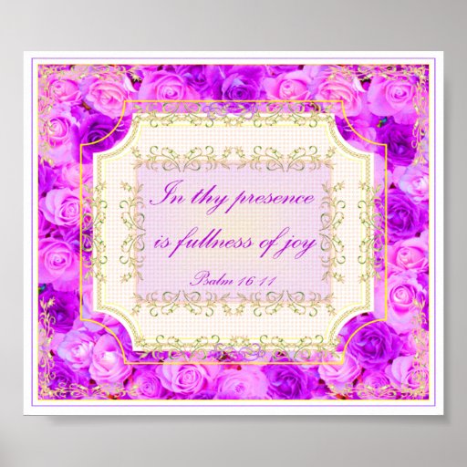 Bible Verse Poster/Print Poster | Zazzle