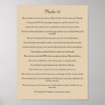 Bible Verse Print, Psalm 91 posters