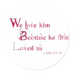 Bible verse sticker