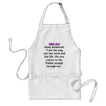 Bible Verses - John 14:6 Aprons