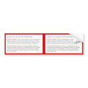 Bible Warning Sticker bumper stickers by ThinkAtheist Bible Warning Sticker bumper stickers