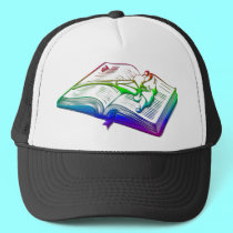 Bible with Easter Lily hats by Artists4God Bible with Easter Lily hats