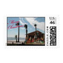 Biblical Christmas Scene postage