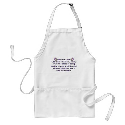 Bibliomania Apron by Jaenne