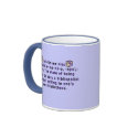 Bibliomania Mug by Jaenne Bibliomania Mug