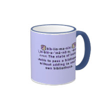 Bibliomania Mug