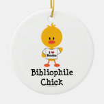 Bibliophile Chick Ornament