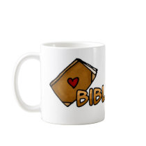 bibliophile coffee mug