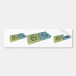 Bice as Bi Bismuth  and Ce Cerium Bumper Sticker