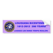 Bicentennial Louisiana Mardi Gras Party See Notes Bumper Stickers