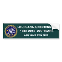 Bicentennial Louisiana Mardi Gras Party See Notes Bumper Sticker