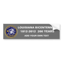 Bicentennial Louisiana Mardi Gras Party See Notes Bumper Sticker