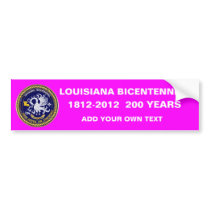 Bicentennial Louisiana Mardi Gras Party See Notes Bumper Sticker