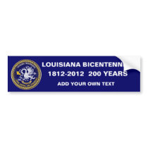Bicentennial Louisiana Mardi Gras Party See Notes Bumper Sticker