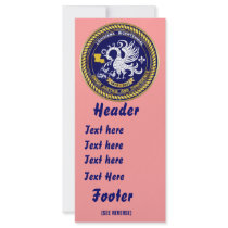 Bicentennial Louisiana Mardi Gras Party See Notes Personalized Rack Card