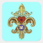 Bicentennial Sticker Sq Over 50 Colors View Note