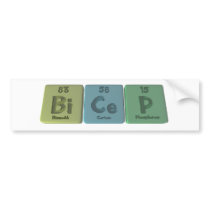 Bicep-Bi-Ce-P-Bismuth-Cerium-Phosphorus Bumper Sticker