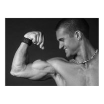 Biceps Flex Poster posters