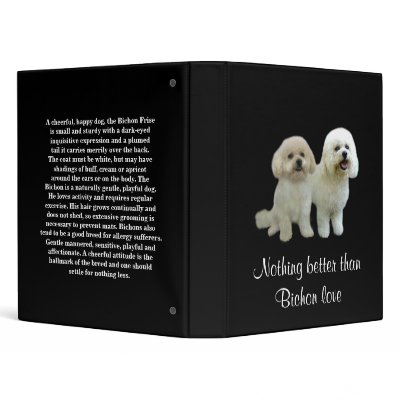 Bichon Buddies Binder by normagolden
