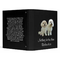 Bichon Buddies Binder