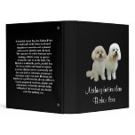 Bichon Buddies Binder