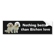 Bichon Buddies Bumper Sticker