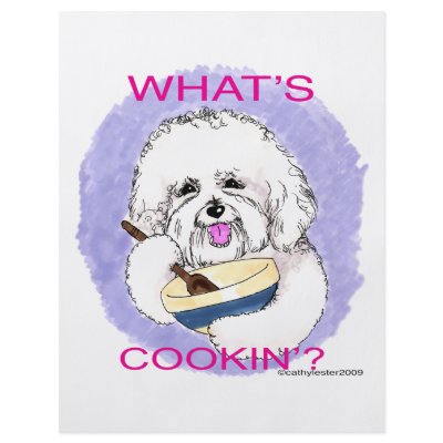 Bichon Cook Personalized Flyer by cathylester