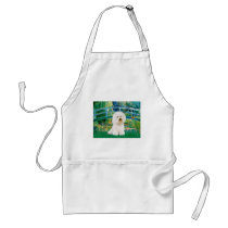 Bichon Frise 1 - Bridge Aprons