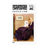 Bichon Frise 1 - Whistlers Mother postage
