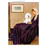 Bichon Frise 1 - Whistlers ther Greeting Cards