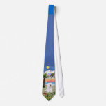 Bichon Frise 2 - Beach Palms Neckwear