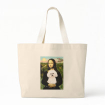 Bichon Frise 2R - Mona Lisa Tote Bag