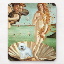 Bichon Frise 5 - Venus - Customized Mouse Pads