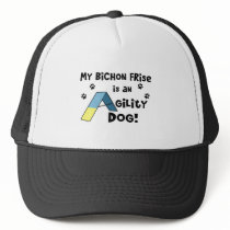 Bichon Frise Agility Dog hats