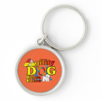Bichon Frise Agility keychains