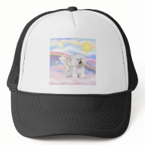 Bichon Frise Angel Mesh Hat