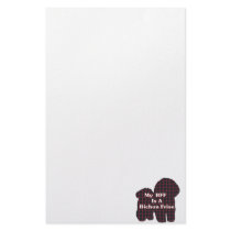 Bichon Frise BFF Stationery Paper