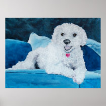 Bichon Frise Buddy Print