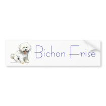 Bichon Frise Bumper Sticker