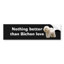 Bichon Frise Bumper Sticker