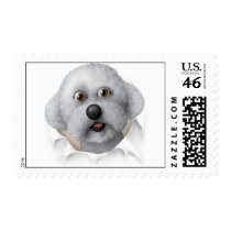 Bichon Frise Busting Out - Customized Stamps