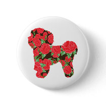 Bichon Frise Pinback Buttons