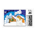 bichon frise cabin postage by freespiritdesigns bichon frise cabin postage