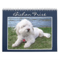 Bichon Frisé Calendar by ironydesign Bichon Frisé Calendar