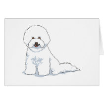 Bichon Frise Card