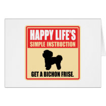 Bichon Frise Greeting Cards