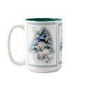 Bichon Frise Christmas Gifts mugs