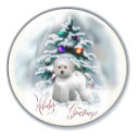 Bichon Frise Christmas Gifts stickers